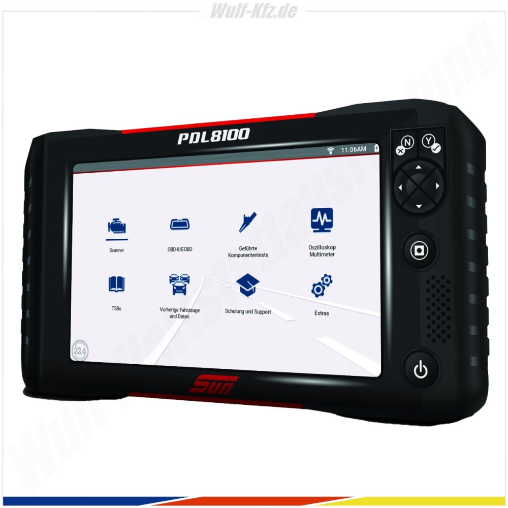 SUN Tester / Kfz Diagnosegerät PDL 8100